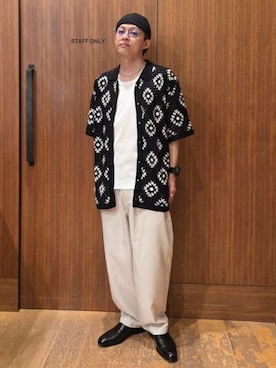 BEAMS HEART MENさん(メンズ・166cm)の夏コーディネート