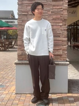 「BEAMS HEART（ビームスハート）のアイテム」を使った、BEAMS HEART MENさん（メンズ・175cm）の春コーディネート