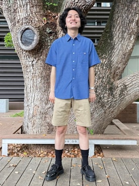 BEAMS HEART MENさん（メンズ・169cm）の夏コーディネート