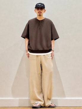 BEAMS HEART MENさん（メンズ・166cm）の夏コーディネート