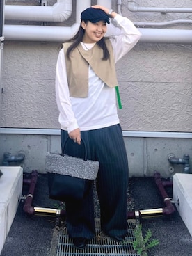 BEAMS HEART MENさん（レディース・158cm）の秋コーディネート