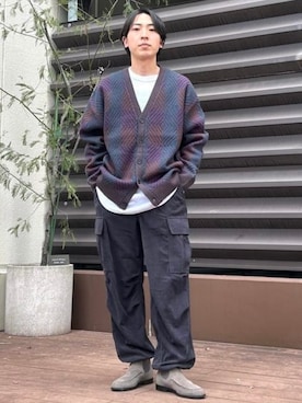 BEAMS HEART MENさん（メンズ・170cm）の冬コーディネート