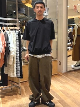 BEAMS HEART MENさん（メンズ・170cm）の夏コーディネート