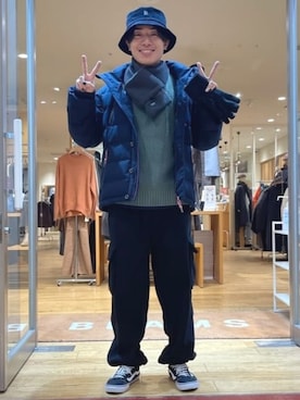 BEAMS HEART MENさん(メンズ・172cm)の冬コーディネート