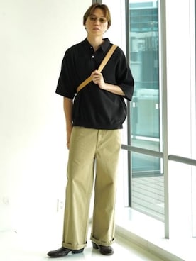 BEAMS HEART MENさん（メンズ・186cm）の夏コーディネート