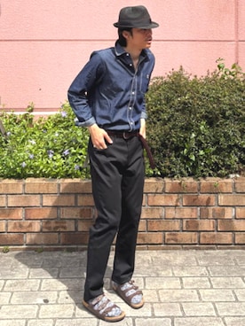 BEAMS HEART MENさん（メンズ・172cm）の春コーディネート