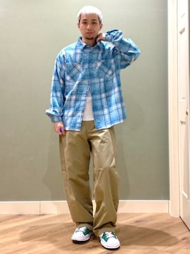 BEAMS HEART MENさん（メンズ・176cm）の春コーディネート