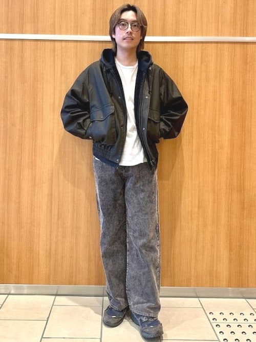 BEAMS HEART フェイクレザークラシックブルゾン BEAMS HEART ブルゾン アウター クラシック フェイクレザー