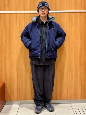 「GERRY（ジェリー）のアイテム（ジャケット/アウター）」を使った、BEAMS HEART MENさん（メンズ・181cm）の秋コーディネート