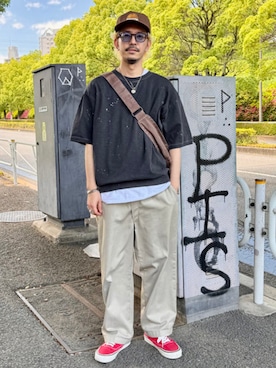 BEAMS HEART MENさん(メンズ・170cm)の夏コーディネート