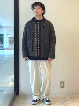 BEAMS HEART MENさん（メンズ・162cm）の秋コーディネート