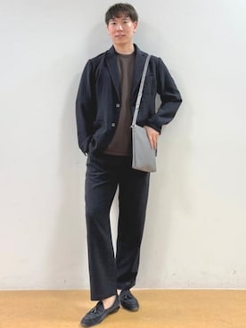 「BEAMS HEART（ビームスハート）のアイテム（テーラードジャケット）」を使った、BEAMS HEART MENさん（メンズ・176cm）の春コーディネート
