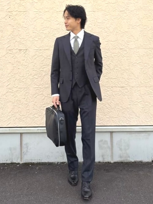 フェイクレザー 3WAY ブリーフバッグ【ノートPC収納】（ビジネスバッグ