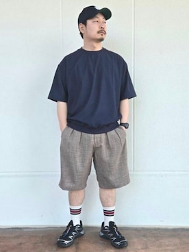BEAMS HEART MENさん（メンズ・171cm）の夏コーディネート