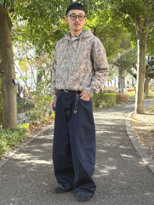 タンタン Abercrombie&amp;Fitchパーカー＋デニム＋スカニット Acne Studios - Cashmere hoodie - Bottle green