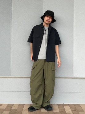 BEAMS HEART MENさん(メンズ・172cm)の夏コーディネート
