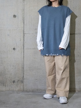 「JOHN'S CLOSET（ジョンズクローゼット）のアイテム」を使った、Tomomi/低身長コーデさん（レディース・150cm）の冬コーディネート