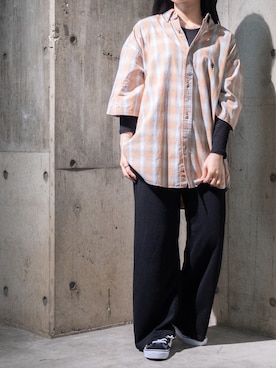 「Red Cap Girl（レッドキャプガール）のアイテム」を使った、Tomomi/低身長コーデさん（レディース・150cm）の春コーディネート