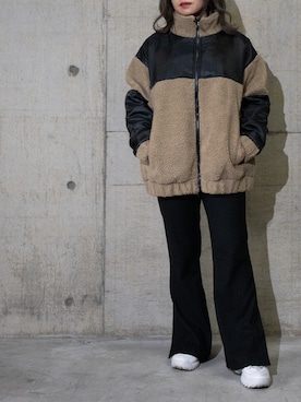 Tomomi/低身長コーデさん（レディース・150cm）の冬コーディネート