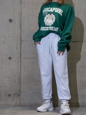 「Red Cap Girl（レッドキャプガール）のアイテム」を使った、Tomomi/低身長コーデさん（レディース・150cm）の秋コーディネート