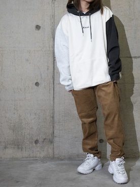 「Red Cap Girl（レッドキャプガール）のアイテム」を使った、Tomomi/低身長コーデさん（レディース・150cm）の冬コーディネート