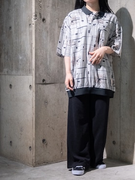 「Naive magic（ナイーブマジック）のアイテム」を使った、Tomomi/低身長コーデさん（レディース・150cm）の夏コーディネート