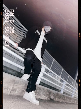 「DLSM（ディーエルエスエム）のアイテム」を使った、hiroboo5021さん（メンズ・175cm）の秋コーディネート