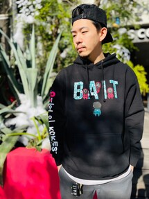 希少　韓国限定　イカゲーム　グッズ　セット　パーカー　bibigo BAIT（ベイト）の「BAIT × KOKIES × イカゲーム BAIT LOGO