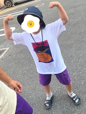f.さん（キッズ・122cm）の夏コーディネート