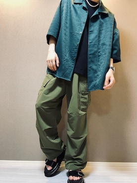 かださん（メンズ・174cm）の夏コーディネート