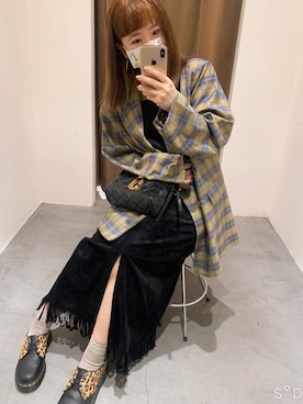 「日常」｜「アイテム（ワンピース/ドレス）」を使った、33💗さん（レディース・156cm）の秋コーディネート