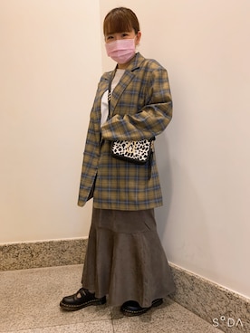 33💗さん（レディース・156cm）の冬コーディネート