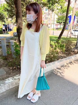 「ドレスシューズ」｜「アイテム（ワンピース）」を使った、33💗さん（レディース・156cm）の夏コーディネート