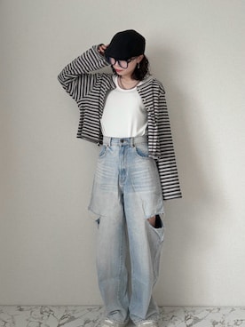 MEGUさん(レディース・154cm)の春コーディネート