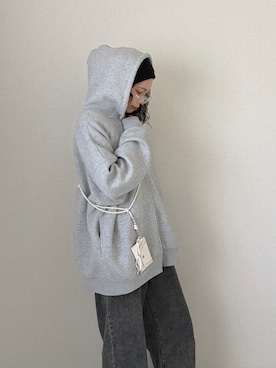 「Heather（ヘザー）のアイテム（パンツ）」を使った、　MEGUさん（レディース・154cm）の春コーディネート