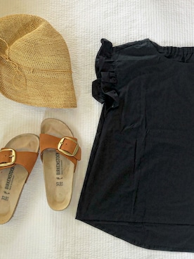 「Helen Kaminski（ヘレンカミンスキー）のアイテム」を使った、nikkistyleさん（レディース・154cm）の夏コーディネート