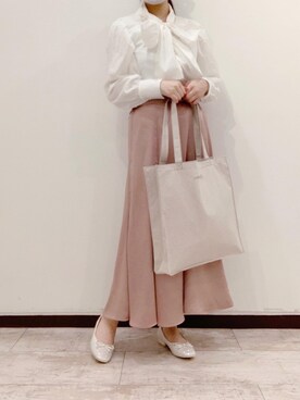 スカート ピンク系 を使った ディズニーコーデ の人気ファッションコーディネート Wear