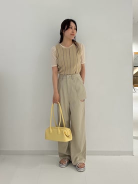 YUKINOさん（骨格ウェーブ・レディース・156cm）の夏コーディネート