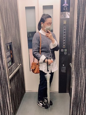 「Dakota（ダコタ）のアイテム」を使った、りこさん（レディース・160cm）の春コーディネート