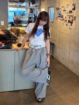 「ナイキ」｜ひいなさん（レディース・165cm）の夏コーディネート