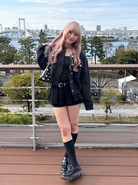 「grounds（グラウンズ）のアイテム（シューズ）」を使った、ひいなさん（レディース・165cm）の春コーディネート