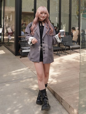 ひいなさん（レディース・165cm）の春コーディネート