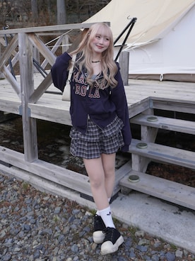 「ARULE（アルール）のアイテム」を使った、ひいなさん（レディース・165cm）の春コーディネート