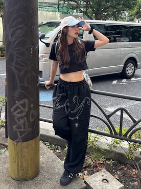 ひいなさん（骨格ウェーブ・レディース・165cm）の夏コーディネート