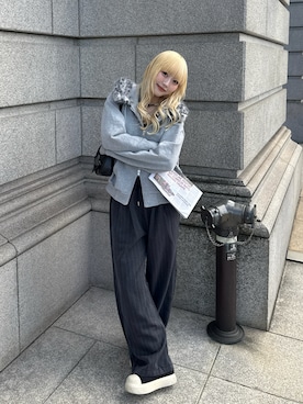 「ARULE（アルール）のアイテム」を使った、ひいなさん（レディース・165cm）の秋コーディネート