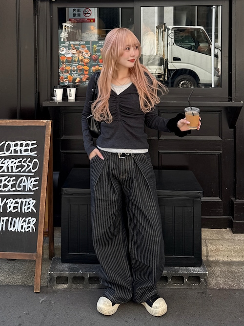 LAYERED LIKE CUT TOPS レイヤードライクカットトップス 春服を使った