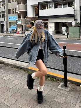 「Ungrid（アングリッド）のアイテム」を使った、ひいなさん（レディース・165cm）の秋コーディネート