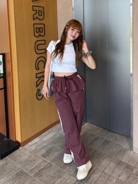 「アイテム（シューズ）」を使った、ひいなさん（骨格ウェーブ・レディース・165cm）の夏コーディネート