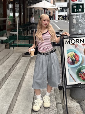 ひいなさん（レディース・165cm）の夏コーディネート