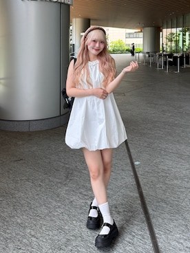ひいなさん（レディース・165cm）の夏コーディネート